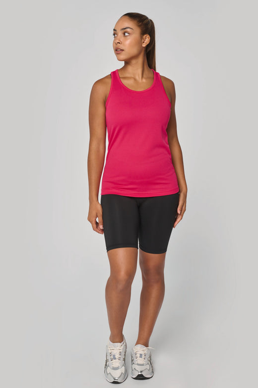 Camiseta de Tirantes Técnica Mujer · 140 GSM