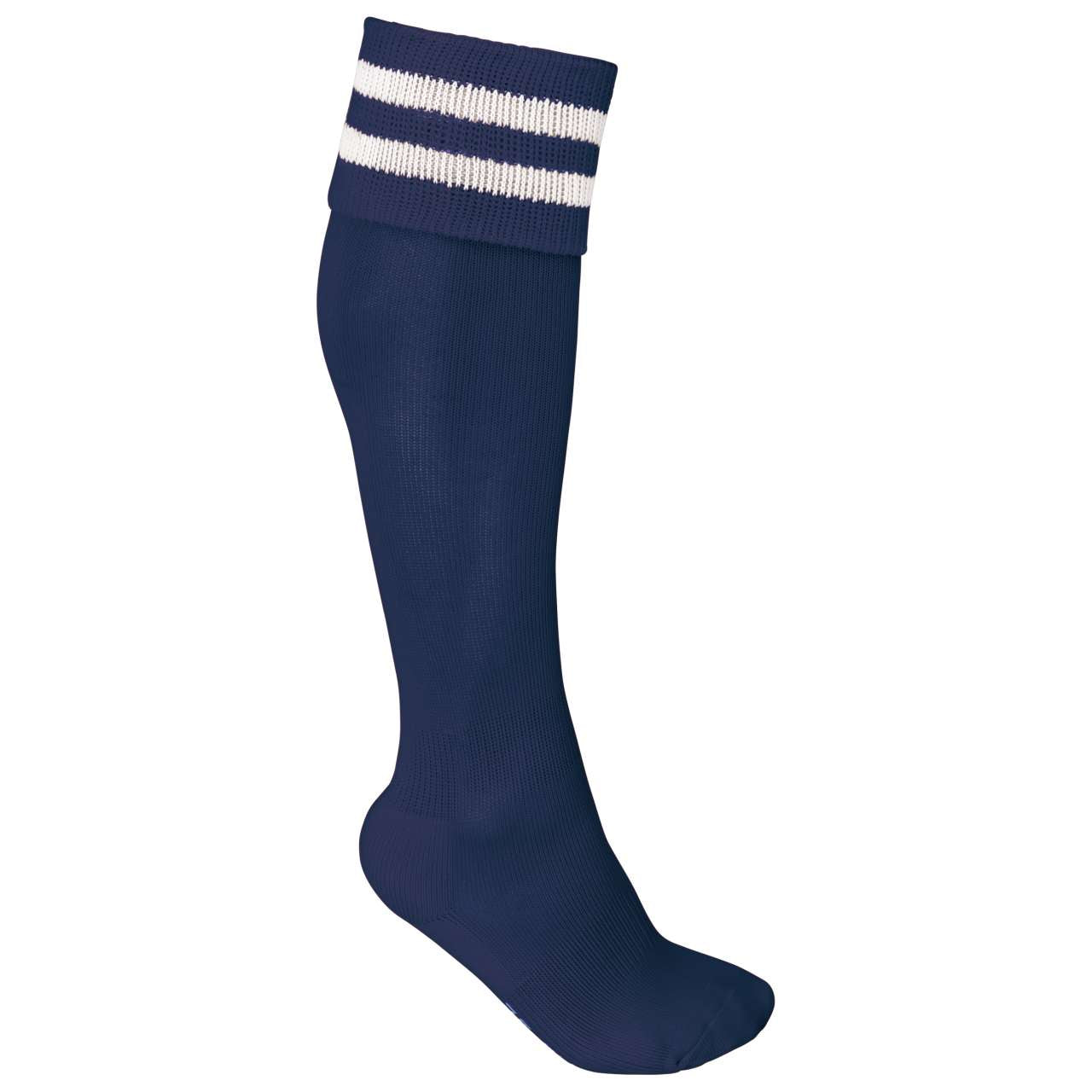 Medias Deportivas a Rayas PA015 — Sporty Navy / White