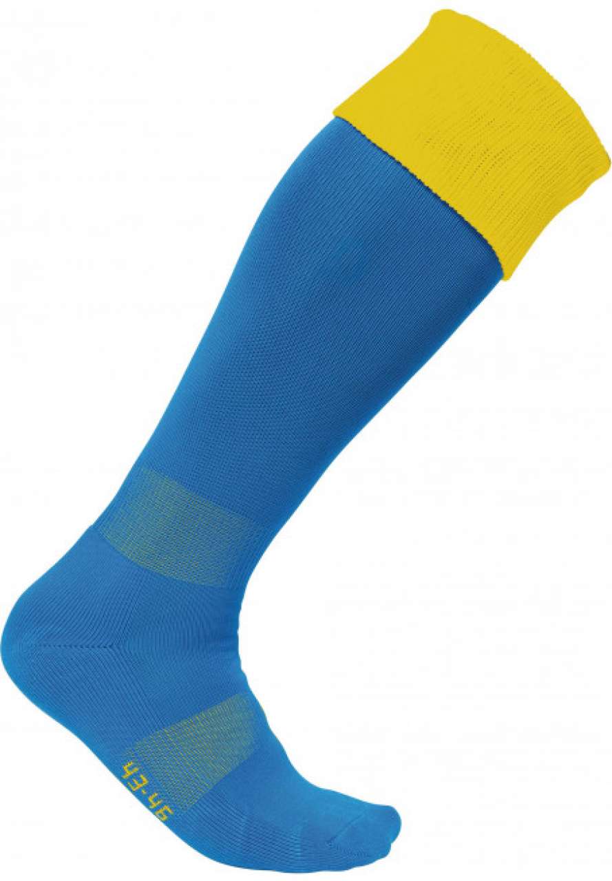PA0300 calcetines deportivos — Sporty Royal Blue / Sporty Yellow