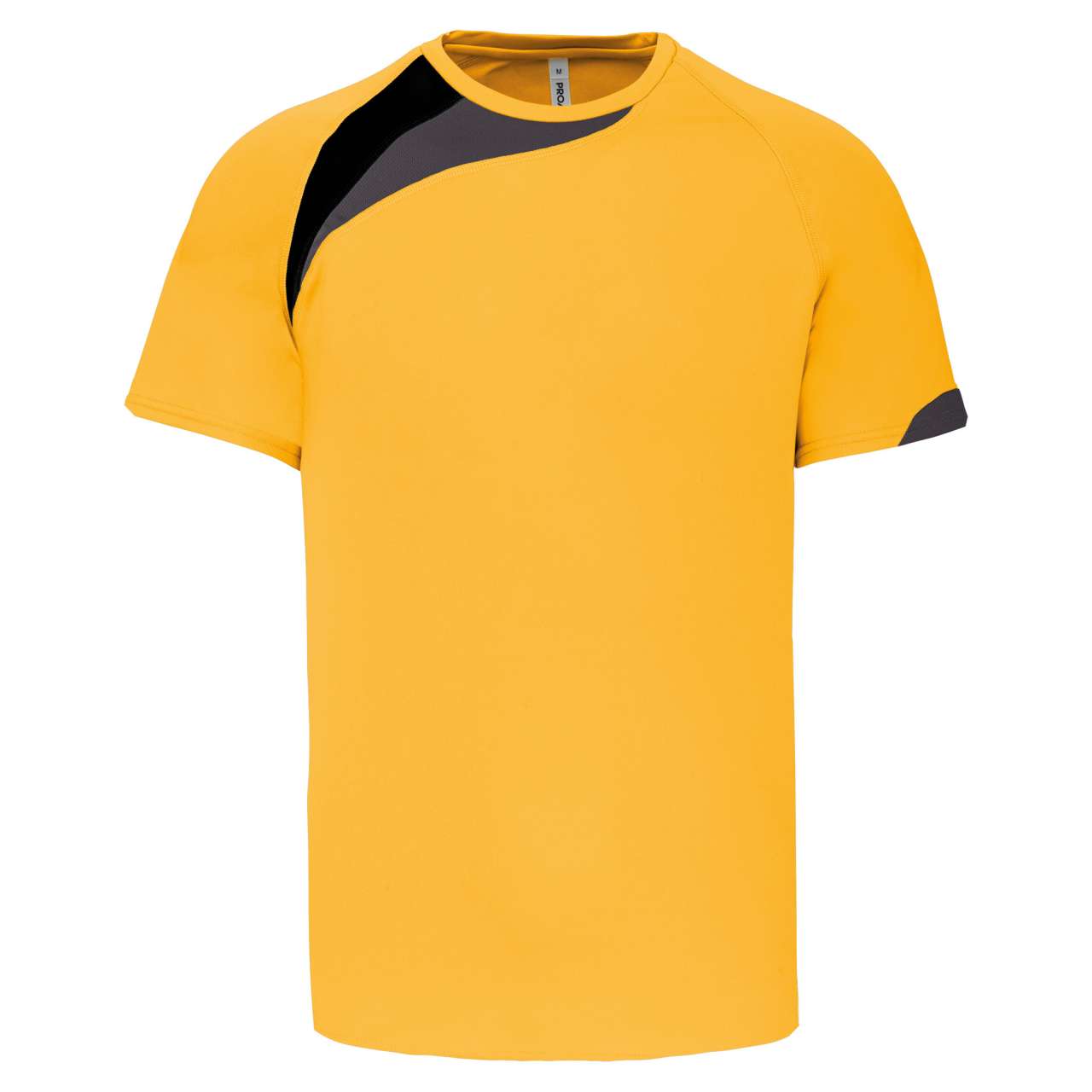 Camiseta Multisport PA436 Wave — Sporty Yellow / Black / Storm Grey
