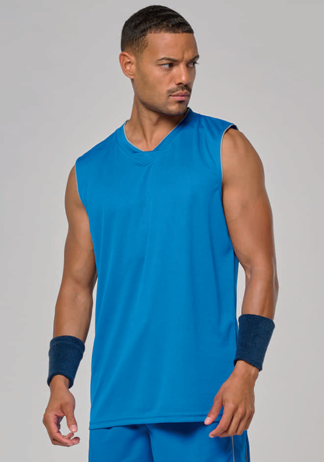 Camiseta baloncesto PA459, fotografía de catálogo